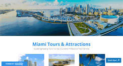 Desktop Screenshot of miamiinfotours.com